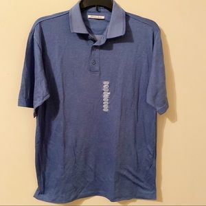 NWT Jamaica Jaxx collared tee XL Blue